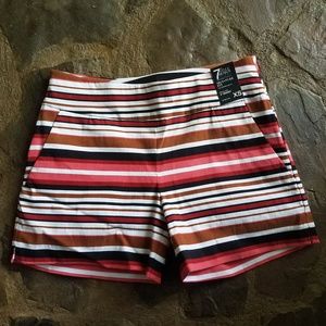 Striped Pull-On Shorts